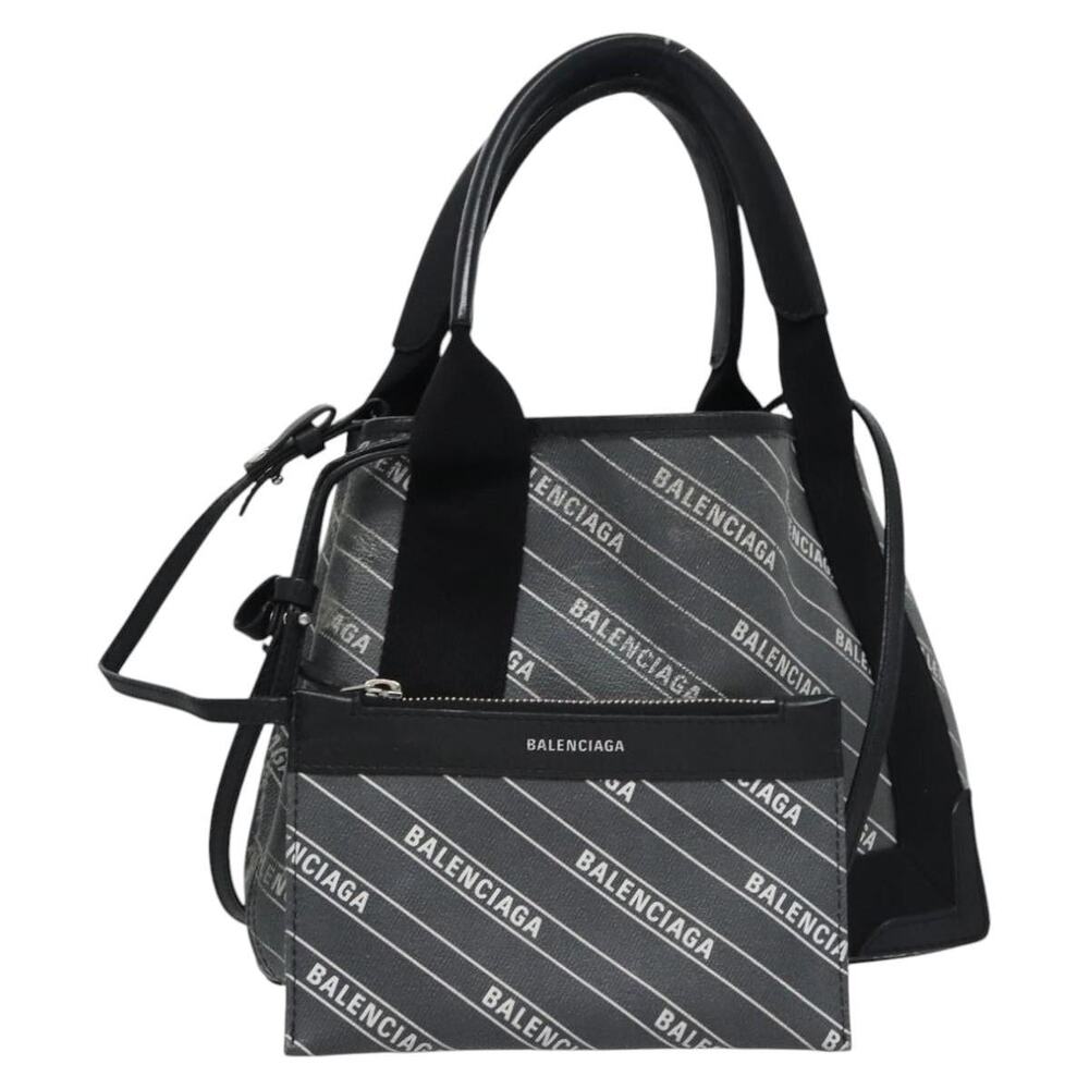 Balenciaga Vinyl Handbag Gray